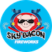 Air Defense - 100 Shot Crackling Comets Fireworks Cake - Sky Bacon